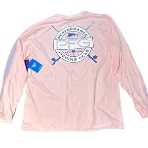 NWT Columbia Performance Fishing Gear pink long sleeves XL